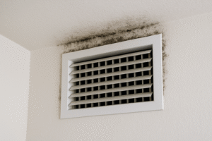 Read more about the article Mold Growth Around HVAC Supply Registers: Causes, Prevention, and Cleanup
