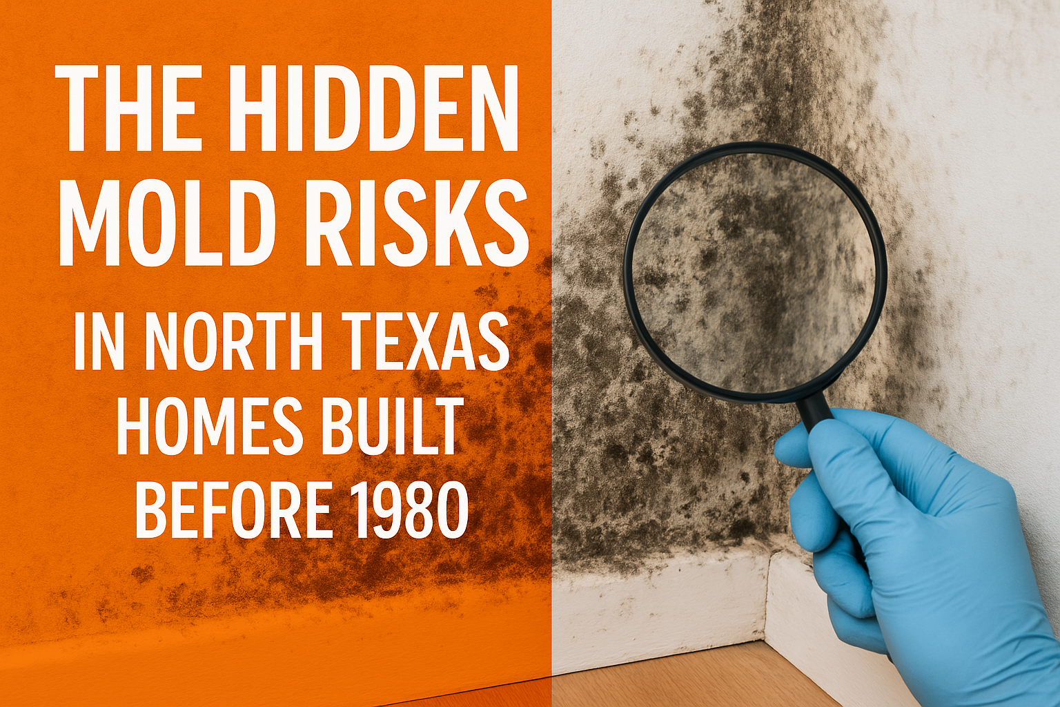 You are currently viewing The Hidden Mold Risks in North Texas Homes Built Before 1980