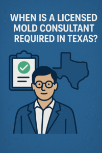 Read more about the article When Is a Licensed Mold Consultant Required in Texas?