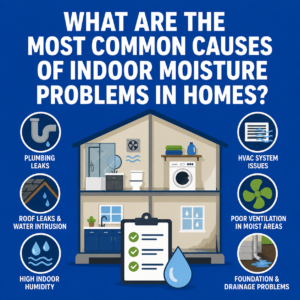 Read more about the article What Are the Most Common Causes of Indoor Moisture Problems in Homes?