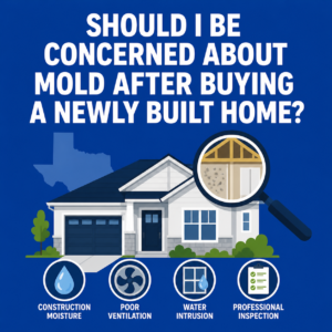 Read more about the article Should I Be Concerned About Mold After Buying a Newly Built Home?